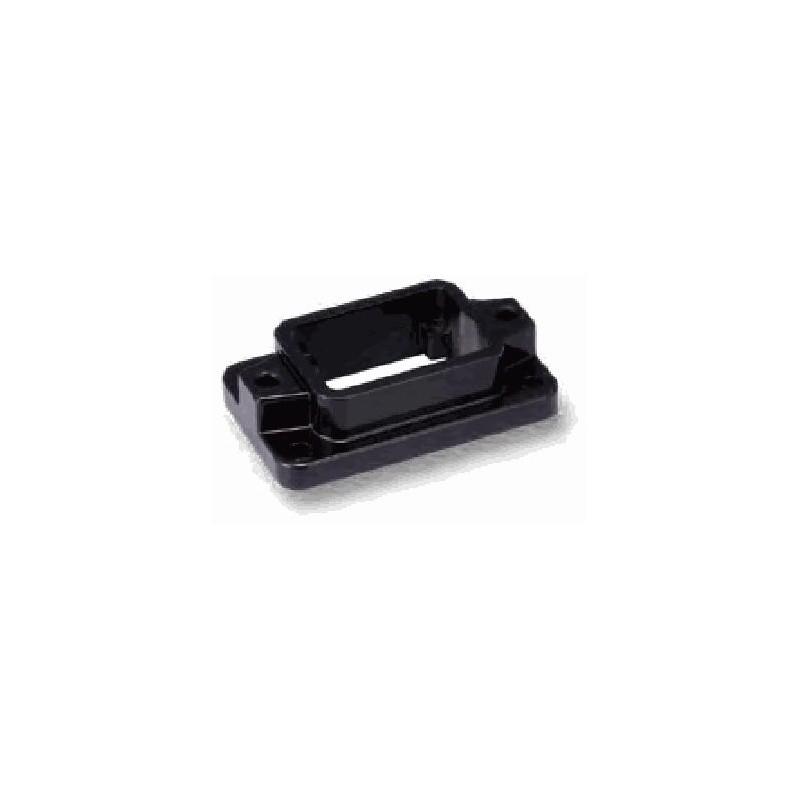 Embase encastrée 6B, Aluminium moulé sous pression, acier inoxydable, IP68/IP69K, Sortie basse